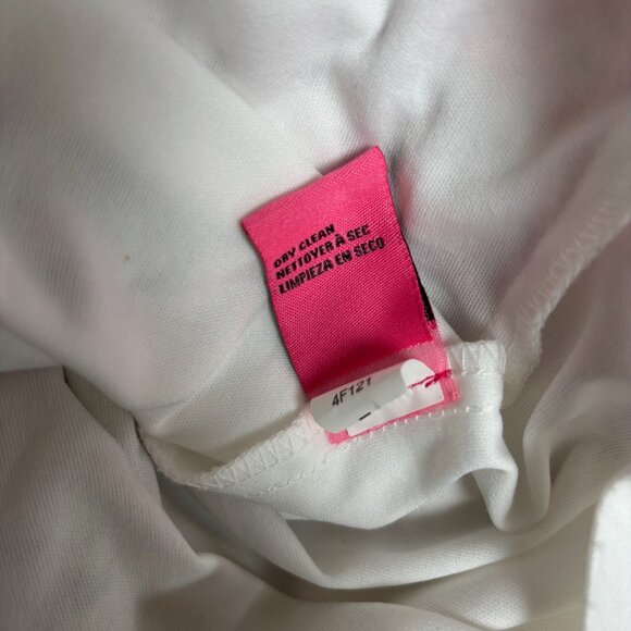 Betsey Johnson Womens Fit Flare Dress Size 2 Cut Out Watercolor Wedding Party - Picture 8 of 14